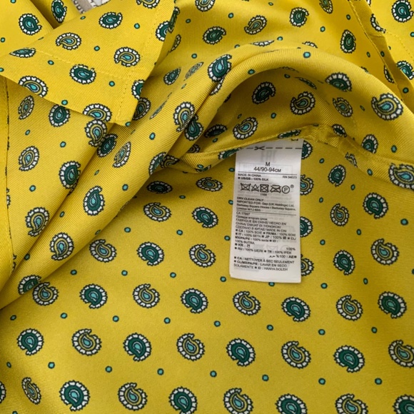 Banana Republic medium yellow blouse - Picture 5 of 6